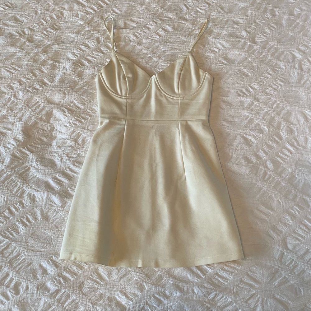 Princess Polly white mini dress